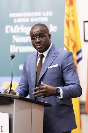 COOPÉRATION INTERNATIONALE : Participation de S.E.M. Bafétigué OUATTARA au lancement officiel de la Stratégie du Nouveau-Brunswick pour l’Afrique francophone 2025-2030